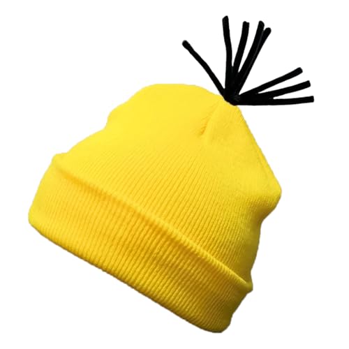 LIbgiubhy Strickhut Kinder Halloween Hat Cosplay Party Warm Komfortable Einzigartige Kostümzubehör Für Halloween Cosplay Party von LIbgiubhy