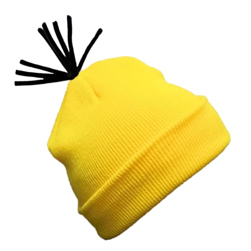 LIbgiubhy Strickhut Kinder Halloween Hat Cosplay Party Warm Komfortable Einzigartige Kostümzubehör Für Halloween Cosplay Party von LIbgiubhy
