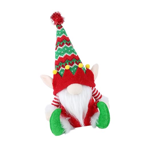 LIbgiubhy Weihnachtliche Plüsch-Zwerge, Puppen mit langem Hut, Festival, Handarbeit, schwedische Tomtes, gefüllte Figur, Tischornament LIbgiubhy Weihnachtliche Plüsch-Zwerge, Puppen mit langem Hut, Festival, Handarbeit, schwedische Tomtes, gefüllte Figur, Tischornament von LIbgiubhy