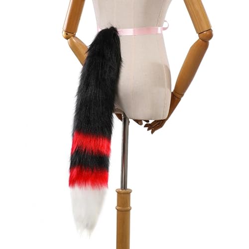 Uni-Füchs-Kostüm, Katzenschwanz, Animes, Cosplays, Requisiten, Halloween, Weihnachten, Party, Kostüm, lange Füchse, Schwanz, Spielzeug für Erwachsene und Kinder von LIbgiubhy