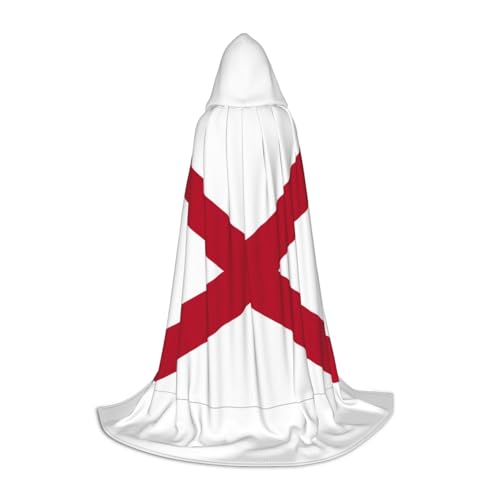LJABCVNN Alabama State Flag Print Teenager Kapuzenumhänge, erhöhen Sie Ihren festlichen Look für Halloween und Cosplay LJABCVNN Alabama State Flag Print Teenager Kapuzenumhänge, erhöhen Sie Ihren festlichen Look für Halloween und Cosplay von LJABCVNN