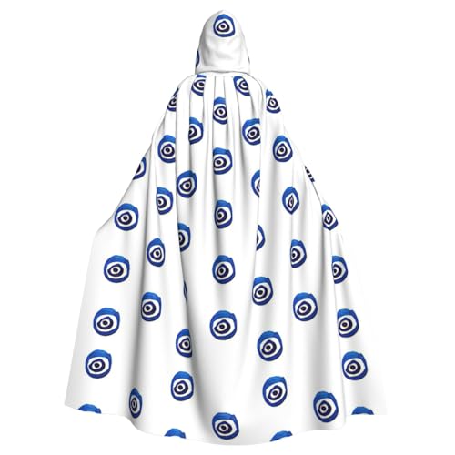 LJABCVNN Evil Eyes Print Unisex Erwachsene Halloween Kapuzenumhang Cosplay Party Bühne Kostüm Bälle LJABCVNN Evil Eyes Print Unisex Erwachsene Halloween Kapuzenumhang Cosplay Party Bühne Kostüm Bälle von LJABCVNN