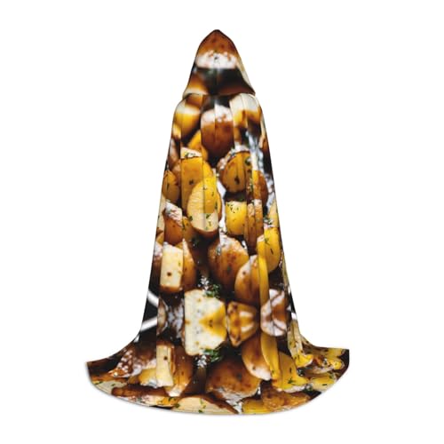 LJABCVNN Gartenkartoffeln mit Kapuze für Teenager, verschönern Sie Ihren festlichen Look für Halloween und Cosplay von LJABCVNN