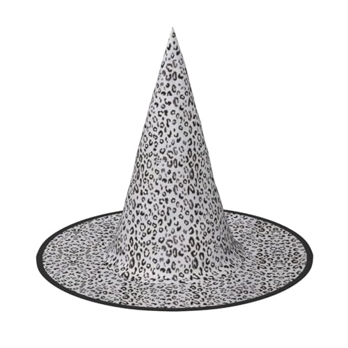 LJABCVNN Halloween-Hexenhut mit Leopardenmuster für Halloween-Party, Karneval, ein Muss für Kostüm-Accessoires LJABCVNN Halloween-Hexenhut mit Leopardenmuster für Halloween-Party, Karneval, ein Muss für Kostüm-Accessoires von LJABCVNN