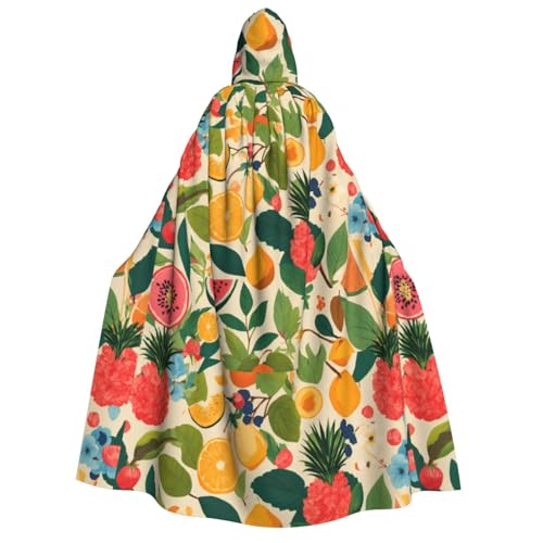 LJABCVNN Hojas Tropicales Y Flores Print Erwachsene Halloween Kapuzenumhang Bequem für Cosplay/Partys/Spukhäuser LJABCVNN Hojas Tropicales Y Flores Print Erwachsene Halloween Kapuzenumhang Bequem für Cosplay/Partys/Spukhäuser von LJABCVNN