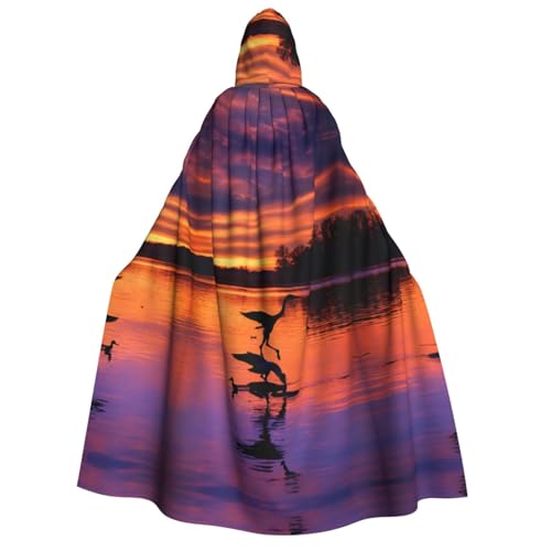 LJABCVNN Jagd fliegende wilde Enten Druck Erwachsene Halloween Kapuzenumhang bequem für Cosplay/Partys/Spukhäuser LJABCVNN Jagd fliegende wilde Enten Druck Erwachsene Halloween Kapuzenumhang bequem für Cosplay/Partys/Spukhäuser von LJABCVNN