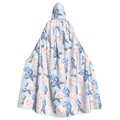 LJABCVNN Kapuzenumhang mit Blumenmuster, Unisex, Erwachsene, Halloween, für Cosplay, Partys, Bühne, Kostümbälle LJABCVNN Kapuzenumhang mit Blumenmuster, Unisex, Erwachsene, Halloween, für Cosplay, Partys, Bühne, Kostümbälle von LJABCVNN