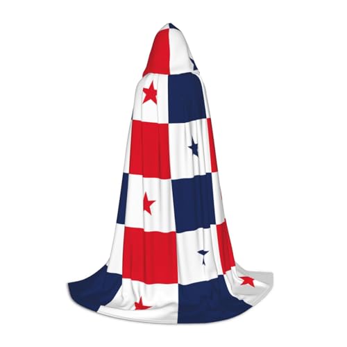 LJABCVNN Kapuzenumhang mit Panama-Flagge für Teenager, verschönern Sie Ihren festlichen Look für Halloween und Cosplay LJABCVNN Kapuzenumhang mit Panama-Flagge für Teenager, verschönern Sie Ihren festlichen Look für Halloween und Cosplay von LJABCVNN