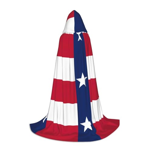 LJABCVNN Kapuzenumhang mit Texas-Aufdruck für Teenager, verschönern Sie Ihren festlichen Look für Halloween und Cosplay LJABCVNN Kapuzenumhang mit Texas-Aufdruck für Teenager, verschönern Sie Ihren festlichen Look für Halloween und Cosplay von LJABCVNN