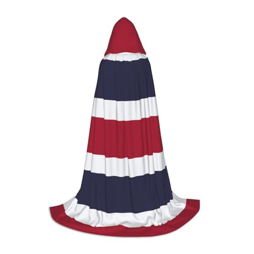 LJABCVNN Kapuzenumhang mit Thailand-Flagge, für Teenager, verschönern Sie Ihren festlichen Look für Halloween und Cosplay von LJABCVNN