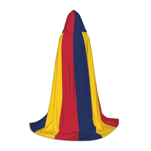 LJABCVNN Kapuzenumhang mit Tschad-Flagge für Teenager, verschönern Sie Ihren festlichen Look für Halloween und Cosplay LJABCVNN Kapuzenumhang mit Tschad-Flagge für Teenager, verschönern Sie Ihren festlichen Look für Halloween und Cosplay von LJABCVNN