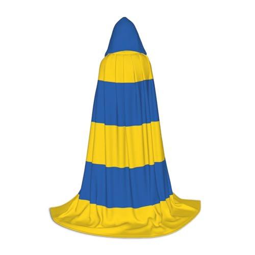 LJABCVNN Kapuzenumhang mit Ukraine-Flagge für Teenager, verschönern Sie Ihren festlichen Look für Halloween und Cosplay LJABCVNN Kapuzenumhang mit Ukraine-Flagge für Teenager, verschönern Sie Ihren festlichen Look für Halloween und Cosplay von LJABCVNN