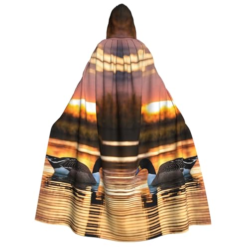LJABCVNN Loon Nature Kapuzenumhang mit Vogel-Druck, für Erwachsene, bequem, für Cosplay, Partys, Spukhäuser LJABCVNN Loon Nature Kapuzenumhang mit Vogel-Druck, für Erwachsene, bequem, für Cosplay, Partys, Spukhäuser von LJABCVNN