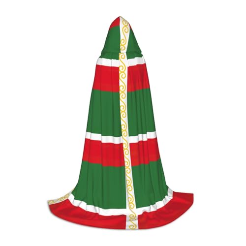 LJABCVNN Mit der Flagge der Tschetschenischen Republik, bedruckt mit Kapuze für Teenager, verschönern Sie Ihren festlichen Look für Halloween und Cosplay LJABCVNN Mit der Flagge der Tschetschenischen Republik, bedruckt mit Kapuze für Teenager, verschönern Sie Ihren festlichen Look für Halloween und Cosplay von LJABCVNN