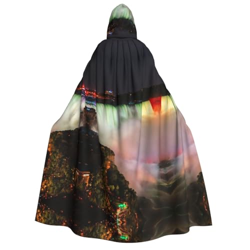 LJABCVNN Niagara Falls Print Adult Halloween Hooded Cloak, Comfortable For Cosplay/Parties/Haunted Houses LJABCVNN Niagara Falls Print Adult Halloween Hooded Cloak, Comfortable For Cosplay/Parties/Haunted Houses von LJABCVNN