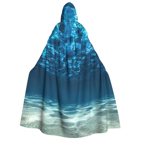 LJABCVNN Ocean Print Adult Halloween Hooded Cloak, Comfortable For Cosplay/Parties/Haunted Houses LJABCVNN Ocean Print Adult Halloween Hooded Cloak, Comfortable For Cosplay/Parties/Haunted Houses von LJABCVNN