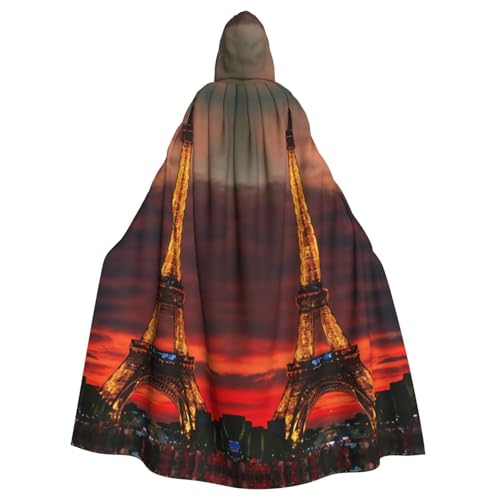 LJABCVNN Tower Paris Kapuzenumhang für Erwachsene, Unisex, Erwachsene, Cosplay, Partys, Bühne, Kostümbälle LJABCVNN Tower Paris Kapuzenumhang für Erwachsene, Unisex, Erwachsene, Cosplay, Partys, Bühne, Kostümbälle von LJABCVNN