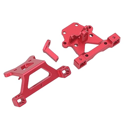 RC Auto Vorne Körper Pfosten Halterung, Hohe Härte Verschleißfest Perfekte Passform RC Vorne Hinten Körper Pfosten Montieren Einfache Installation für Ersatz (Rot) von LJCM