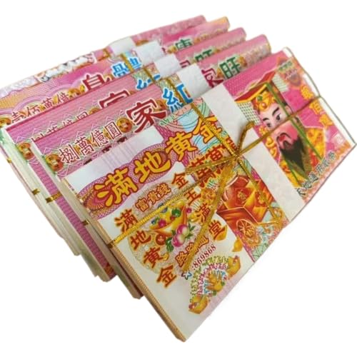 LJCYUAN Opfervorräte, großes Nennwert-Universalgeldpapier, dick und klar gedruckt, Qingming-Jubiläumsgeld LJCYUAN Opfervorräte, großes Nennwert-Universalgeldpapier, dick und klar gedruckt, Qingming-Jubiläumsgeld von LJCYUAN