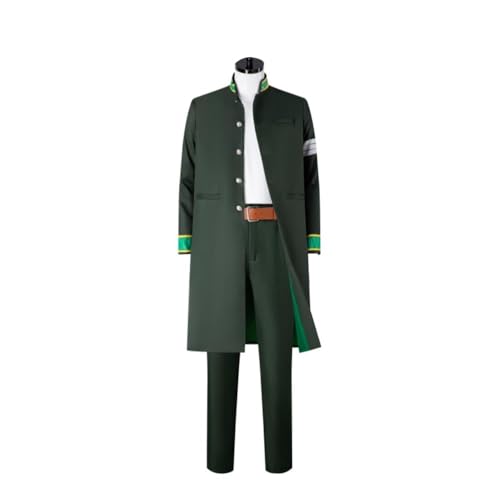 LJFIWY Anime Windbreaker, Cosplay-Kostüm, Haruka Suo Hayato, Outfits, Hemdjacke, Hose für Erwachsene, Halloween, Fasching, Party-Uniform (Umemiya Hajime-Kostüm, L) von LJFIWY