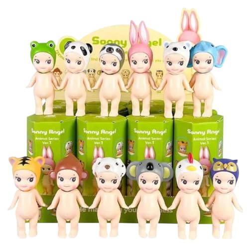 Angel Animal Blind Box, 1PCS Mini Action Figuren, Babyfigur Series Animal, Cartoon Angel Blinde Box, Niedliche Mini Figuren Spielzeug, Sammelfiguren Kreative Geschenke für Kinder Angel Animal Blind Box, 1PCS Mini Action Figuren, Babyfigur Series Animal, Cartoon Angel Blinde Box, Niedliche Mini Figuren Spielzeug, Sammelfiguren Kreative Geschenke für Kinder von LJTXX