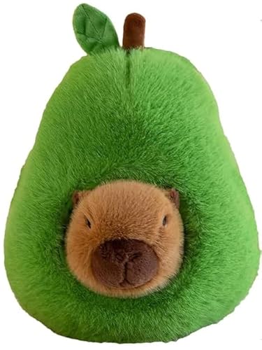 LJTXX Capybara PlüSchtier, Avocado Capybara Plüschtier, Capybara Plüsch Spielzeug, Simulation Capybara Kuscheltier Mit Abnehmbare, Niedlichen Avocado Plüschpuppen, Geburtstagsgeschenk für Kinder LJTXX Capybara PlüSchtier, Avocado Capybara Plüschtier, Capybara Plüsch Spielzeug, Simulation Capybara Kuscheltier Mit Abnehmbare, Niedlichen Avocado Plüschpuppen, Geburtstagsgeschenk für Kinder von LJTXX