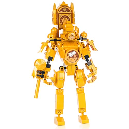 LJTXX Toilet Bauklötze Spielzeug 237 Pcs Bausteine Spielzeug 22cm Toilet Titan ClockMan Bauklötze Spielzeug Geeignet für Kinderbausteinspielzeug Geschenk Bausteine Ornamente von LJTXX
