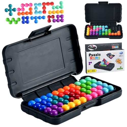 Puzzlespiele für Kinder, IQ Puzzle Games mit 200 Arten von Herausforderungen 3D Logikspiele zur Entspannung und Dekompression Logic Knobelspiele für Kinder Ab 8 Jahre und Erwachsene von LJTXX
