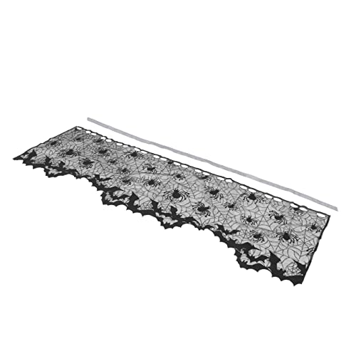 LKAMCBZMF Halloween Tisch, 1pc Halloween Schwarz Spiderweb Tischdecke Lampenschirm Tisch Läufer LKAMCBZMF Halloween Tisch, 1pc Halloween Schwarz Spiderweb Tischdecke Lampenschirm Tisch Läufer von LKAMCBZMF