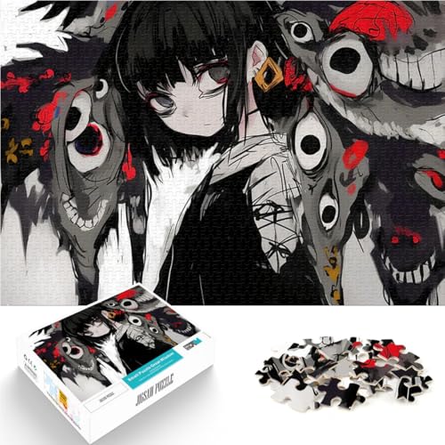 1000 Teenager-Teile-Puzzle Anspruchsvoll, Aber lustig und humorvoll Anime-Mädchen mit Augen mit passendem Poster und Quizblatt75x50cm 1000 Teenager-Teile-Puzzle Anspruchsvoll, Aber lustig und humorvoll Anime-Mädchen mit Augen mit passendem Poster und Quizblatt75x50cm von LKASGCBY
