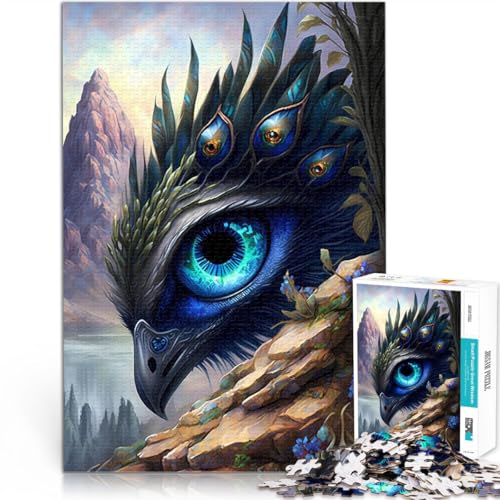 1000 Teenager-Teile-Puzzle Stressabbau – Staycation – Zeit totschlagen Pfauenmärchen Die Liebe zwischen Paaren stärken38x26cm von LKASGCBY
