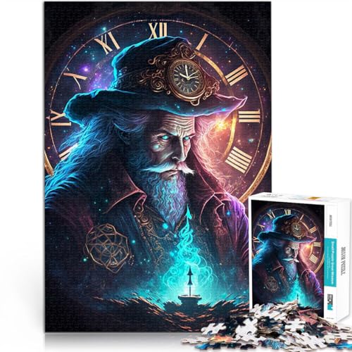1000-Teile-Puzzle für Erwachsene Geschenke zum Suchbegriff: Herausfordernde Spiele Meister der Zeit Geschenkideen75x50cm von LKASGCBY