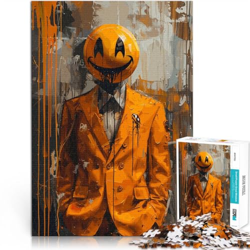 1000-Teile-Puzzle für Erwachsene Spielzeug Lernspiele Stressabbau EIN Lächeln, das die Tage erhellt Gutes Geschenk52x38cm von LKASGCBY