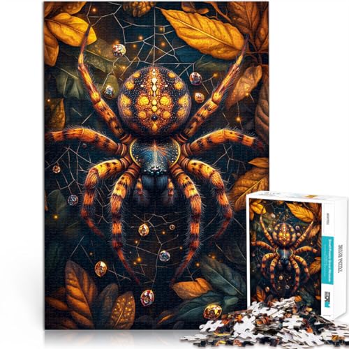 1000-Teile-Puzzle für Teenager Gehirnintelligenz-Herausforderung süchtig machendes Spielzeug Spinne Wichtelgeschenke75x50cm 1000-Teile-Puzzle für Teenager Gehirnintelligenz-Herausforderung süchtig machendes Spielzeug Spinne Wichtelgeschenke75x50cm von LKASGCBY