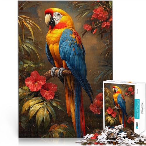 1000-teilige Puzzles für Erwachsene Dekomprimierendes intellektuelles Lernspielzeug Majestätischer Barsch Lustiges Geschenk75x50cm von LKASGCBY