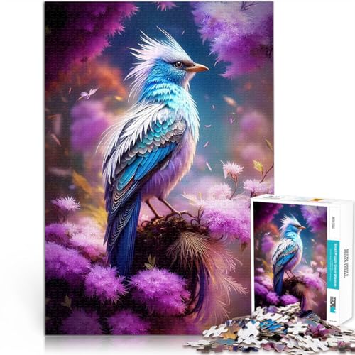 1000-teilige Puzzles für Teenager Geschenke zum Suchbegriff: Herausfordernde Spiele Schöner Vogel Lustiges Geschenk52x38cm von LKASGCBY