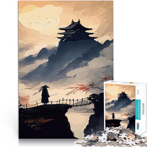 1000-teilige Puzzles für Teenager Spielzeug Lernspiele Stressabbau Dämonentöter Tanjiro Anime Tolle Geschenke und Spielzeuge52x38cm von LKASGCBY