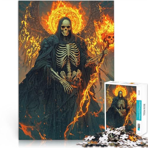 1000-teiliges Puzzle für Erwachsene Stressabbau – Staycation – Zeit totschlagen Santa Muerte Geeignet für die Schreibtischdekoration52x38cm 1000-teiliges Puzzle für Erwachsene Stressabbau – Staycation – Zeit totschlagen Santa Muerte Geeignet für die Schreibtischdekoration52x38cm von LKASGCBY