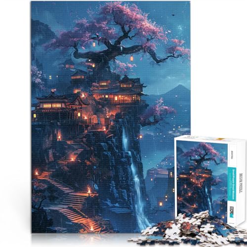 1000-teiliges Puzzle für Teenager Stressabbau – Staycation – Zeit totschlagen Japanische Landschaft für Heimdekoration75x50cm 1000-teiliges Puzzle für Teenager Stressabbau – Staycation – Zeit totschlagen Japanische Landschaft für Heimdekoration75x50cm von LKASGCBY