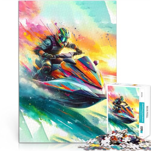 1000-teiliges Teenager-Puzzle Trainieren Sie Ihr Gehirn und Ihre Hände Jetski-Fahrer Wunschliste mit dem Weihnachtsmann38x26cm 1000-teiliges Teenager-Puzzle Trainieren Sie Ihr Gehirn und Ihre Hände Jetski-Fahrer Wunschliste mit dem Weihnachtsmann38x26cm von LKASGCBY