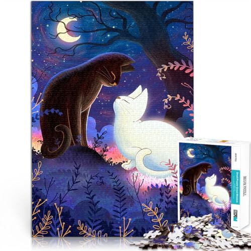 2000-Teile-Puzzle für Erwachsene Anspruchsvoll, Aber lustig und humorvoll Verzauberte Nacht Geeignet für die Schreibtischdekoration70x100cm von LKASGCBY