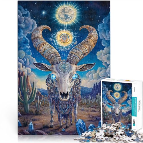 2000-Teile-Puzzle für Erwachsene Geschenke zum Suchbegriff: Herausfordernde Spiele Ziegenschädel für Heimdekoration70x100cm 2000-Teile-Puzzle für Erwachsene Geschenke zum Suchbegriff: Herausfordernde Spiele Ziegenschädel für Heimdekoration70x100cm von LKASGCBY