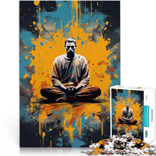 2000-Teile-Puzzle für Teenager Intellektuelles Spiel Meditationskunst denn eignet ganze Familie70x100cm von LKASGCBY