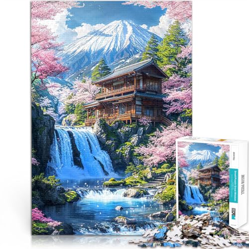 2000-Teile-Puzzle für Teenager Lernspiel-Herausforderungsspielzeug Friedlicher Rückzugsort am Fuji Heimdekoration70x100cm 2000-Teile-Puzzle für Teenager Lernspiel-Herausforderungsspielzeug Friedlicher Rückzugsort am Fuji Heimdekoration70x100cm von LKASGCBY