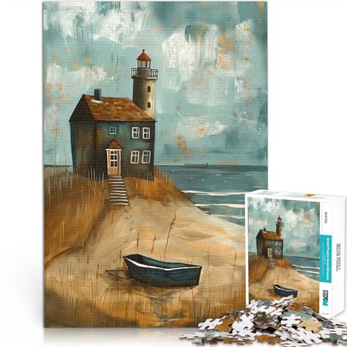 2000-Teile-Puzzle für Teenager Lernspielzeug für die ganze Familie Gelassenheit am Meer Geburtstagsgeschenk, Geschenke70x100cm von LKASGCBY