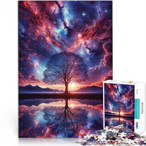 2000-Teile-Puzzle für Teenager Spielzeug Lernspiele Stressabbau Weltraum-Fantasielandschaft Geeignet für die Schreibtischdekoration70x100cm von LKASGCBY