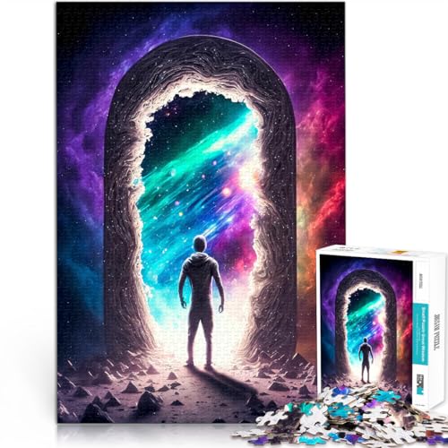 2000-teilige Puzzles für Erwachsene Anspruchsvoll, Aber lustig und humorvoll Weltraumportal Geburtstagsgeschenk, Geschenke70x100cm von LKASGCBY