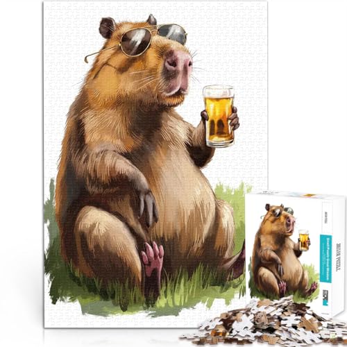 2000-teilige Puzzles für Erwachsene Spielspielzeug Wasserschwein mit Bier Angebot als Geschenk für die ganze Familie70x100cm 2000-teilige Puzzles für Erwachsene Spielspielzeug Wasserschwein mit Bier Angebot als Geschenk für die ganze Familie70x100cm von LKASGCBY