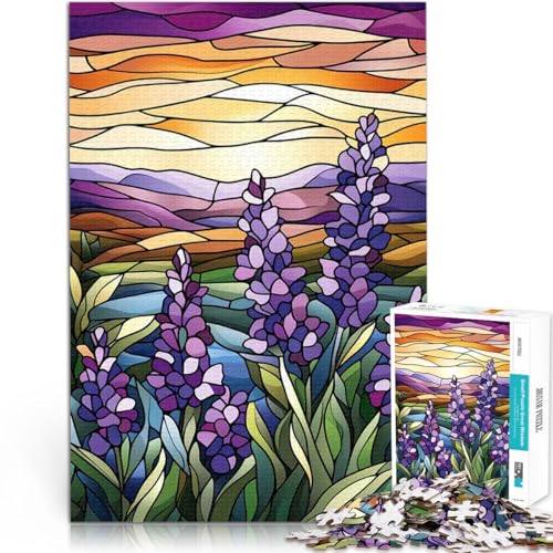 2000-teilige Puzzles für Teenager Denkspiel Buntglas Sonnenuntergang Landschaft Wanddekoration Einzigartige Geburtstags- und Weihnachtsgeschenke70x100cm 2000-teilige Puzzles für Teenager Denkspiel Buntglas Sonnenuntergang Landschaft Wanddekoration Einzigartige Geburtstags- und Weihnachtsgeschenke70x100cm von LKASGCBY