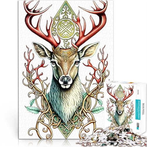 2000-teilige Puzzles für Teenager Helfen Sie dem Gehirn, süchtig machende Spielzeuge zu trainieren, um Geduld zu entwickeln REH Heimdekoration Spielzeug70x100cm von LKASGCBY